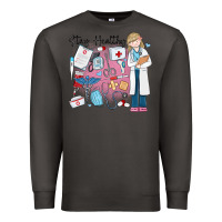 Smoke stay healthy nurse Premium Sweatshirt - MaliasSmallBusiness