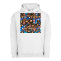 Pigment Lunar Rock 4th of juky veteran boots seamless pattern Urban Hoodie - HRA Design Shop