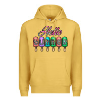 Antique Gold hello summer Premium Hoodie - CowhideDigitalArt