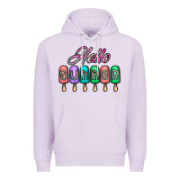 Lilac hello summer Premium Hoodie - CowhideDigitalArt