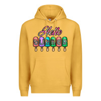 Mustard hello summer Premium Hoodie - CowhideDigitalArt