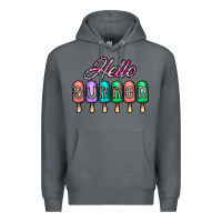 Rock hello summer Premium Hoodie - CowhideDigitalArt