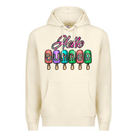 Sandshell hello summer Premium Hoodie - CowhideDigitalArt