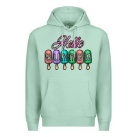 Seafoam hello summer Premium Hoodie - CowhideDigitalArt