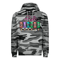 Slate Camo hello summer Premium Hoodie - CowhideDigitalArt