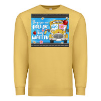 Antique Gold they see me rollin they waitin Premium Sweatshirt - MaliasSmallBusiness