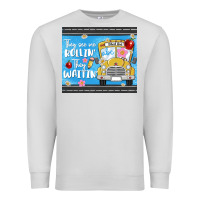 Dove Grey they see me rollin they waitin Premium Sweatshirt - MaliasSmallBusiness