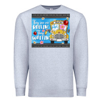 Heather Grey they see me rollin they waitin Premium Sweatshirt - MaliasSmallBusiness