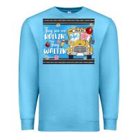 Ocean Blue they see me rollin they waitin Premium Sweatshirt - MaliasSmallBusiness