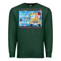 Sports Green they see me rollin they waitin Premium Sweatshirt - MaliasSmallBusiness