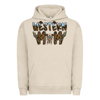 Pigment French Oak western mom Urban Hoodie - CowhideDigitalArt