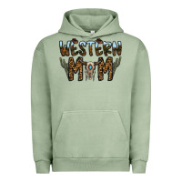 Pigment Oil Green western mom Urban Hoodie - CowhideDigitalArt