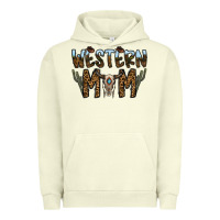 Pigment Pistachio western mom Urban Hoodie - CowhideDigitalArt