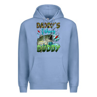 Colony Blue daddy's fishing buddy Premium Hoodie - HRA Design Shop