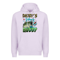 Lilac daddy's fishing buddy Premium Hoodie - HRA Design Shop