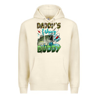 Sandshell daddy's fishing buddy Premium Hoodie - HRA Design Shop