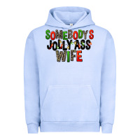Pigment Grape Ice Somebody's Jolly Ass Wife Urban Hoodie - FaDigitalArtStudio
