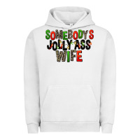 Pigment Lunar Rock Somebody's Jolly Ass Wife Urban Hoodie - FaDigitalArtStudio