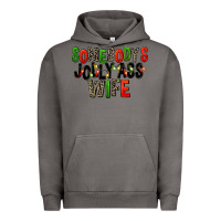 Pigment Tornado Somebody's Jolly Ass Wife Urban Hoodie - FaDigitalArtStudio