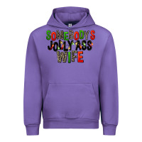 Tulip Somebody's Jolly Ass Wife Urban Hoodie - FaDigitalArtStudio