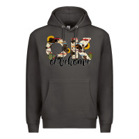 Smoke oklahoma state cowhide serape cactus Premium Hoodie - RanaPortraitStore
