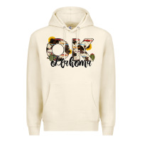Tofu oklahoma state cowhide serape cactus Premium Hoodie - RanaPortraitStore