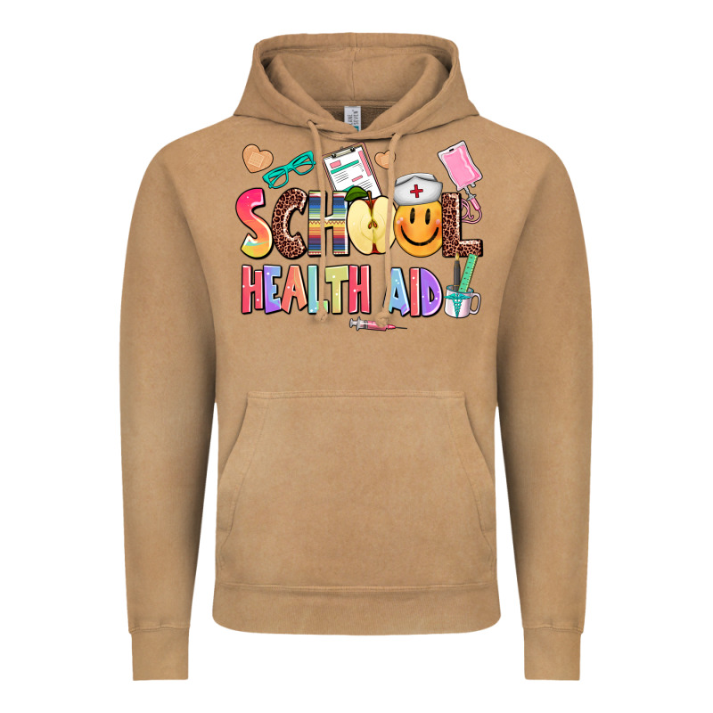 School Healt Aid Vintage Hoodie by AdoDesignShop | Teevron