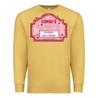 Antique Gold cupid's brewing company Premium Sweatshirt - MaliasSmallBusiness
