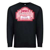 Black cupid's brewing company Premium Sweatshirt - MaliasSmallBusiness