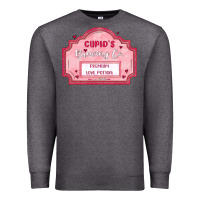 Charcoal Heather cupid's brewing company Premium Sweatshirt - MaliasSmallBusiness