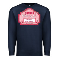 Navy cupid's brewing company Premium Sweatshirt - MaliasSmallBusiness