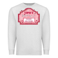 Oatmeal Heather cupid's brewing company Premium Sweatshirt - MaliasSmallBusiness