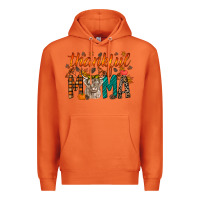 Carrot thankful mama highland cow Premium Hoodie - RacoonDesign