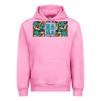 Fuchsia Pink western cowhide mama 16oz libbey glass Urban Hoodie - HRA Design Shop