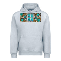 Heather Grey western cowhide mama 16oz libbey glass Urban Hoodie - HRA Design Shop