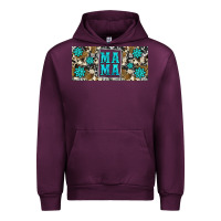 Mauve Wine western cowhide mama 16oz libbey glass Urban Hoodie - HRA Design Shop