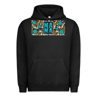 Pigment Black western cowhide mama 16oz libbey glass Urban Hoodie - HRA Design Shop