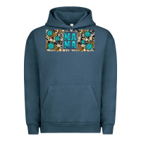 Pigment Midnight Navy western cowhide mama 16oz libbey glass Urban Hoodie - HRA Design Shop
