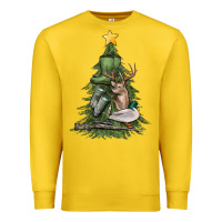 Lemon hunting christmas tree Premium Sweatshirt - MaliasSmallBusiness