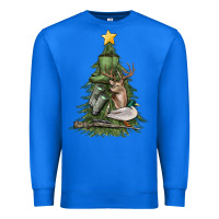 True Royal hunting christmas tree Premium Sweatshirt - MaliasSmallBusiness