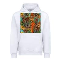 White western boots and sunflowers seamless pattern Urban Hoodie - HRA Design Shop