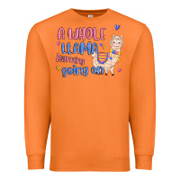 Carrot a whole llama learning going on Premium Sweatshirt - MaliasSmallBusiness
