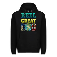 Black reely great dad Premium Hoodie - HRA Design Shop
