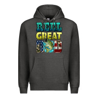 Charcoal Heather reely great dad Premium Hoodie - HRA Design Shop