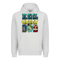 Dove Grey reely great dad Premium Hoodie - HRA Design Shop