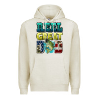 Oatmeal Heather reely great dad Premium Hoodie - HRA Design Shop