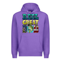 Purple reely great dad Premium Hoodie - HRA Design Shop
