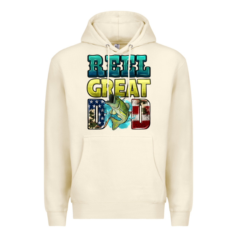 Reely Great Dad Premium Hoodie by HRA Design Shop | Teevron