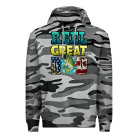 Slate Camo reely great dad Premium Hoodie - HRA Design Shop