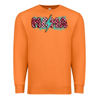 Carrot lightning bolt mama Premium Sweatshirt - MaliasSmallBusiness